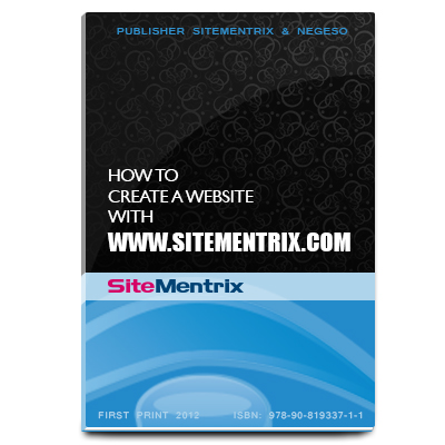 Book How to create a website with www.sitementrix.com (ISBN 9789081933711).jpg