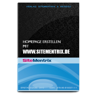 Buch Homepage erstellen mit mit www.sitementrix.de (ISBN 9789081933711)